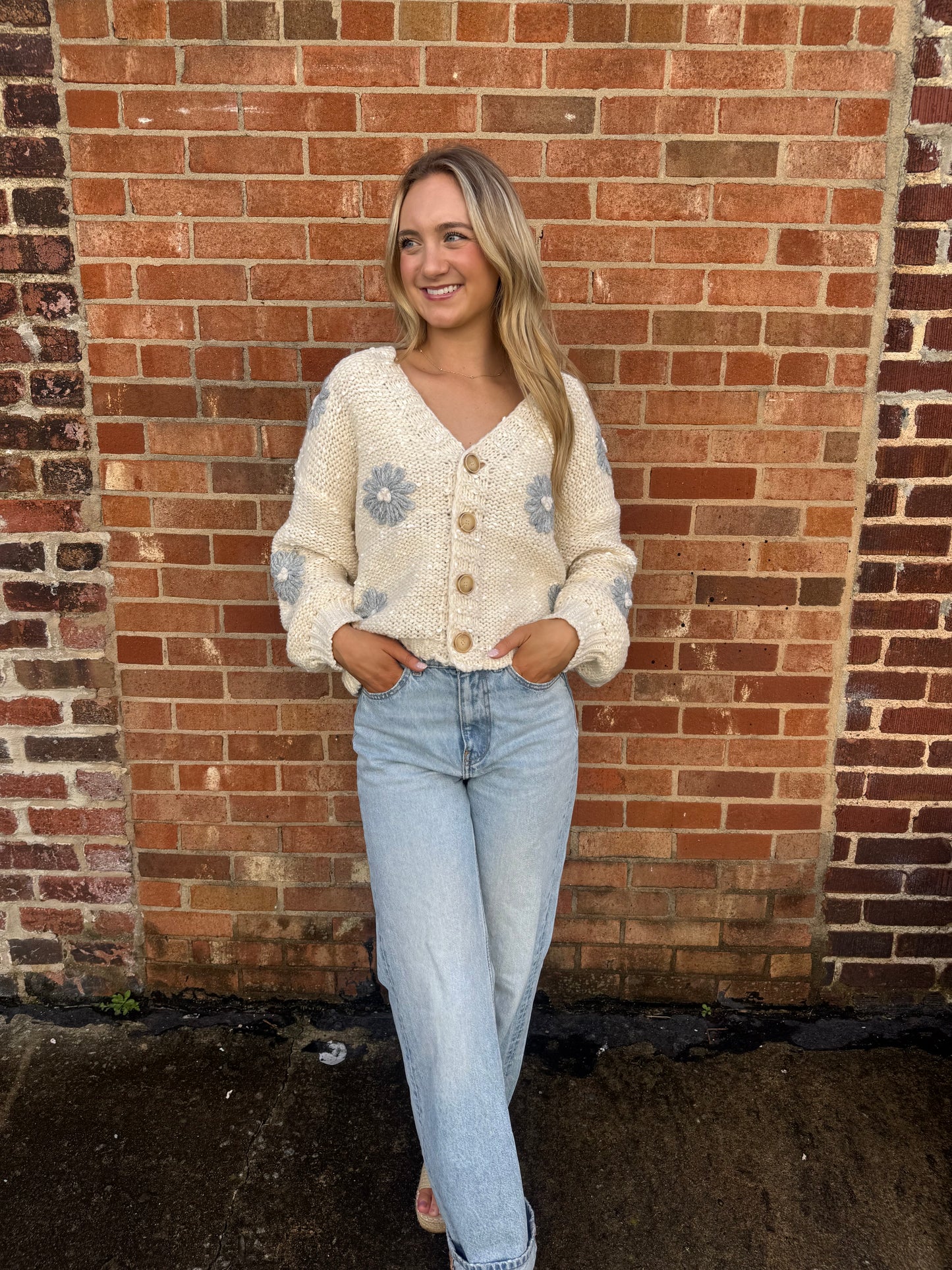 Lavender Bloom Cardigan