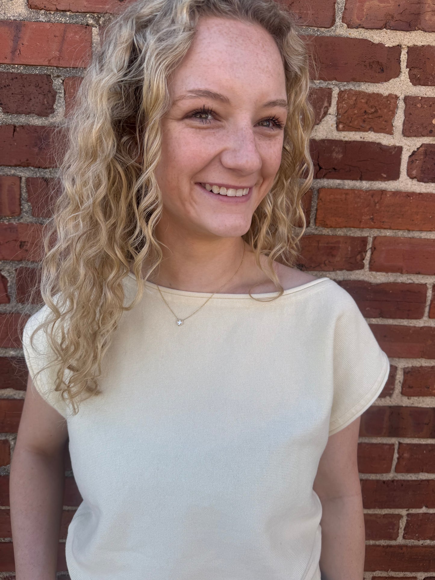 Harbor Line Knit Top