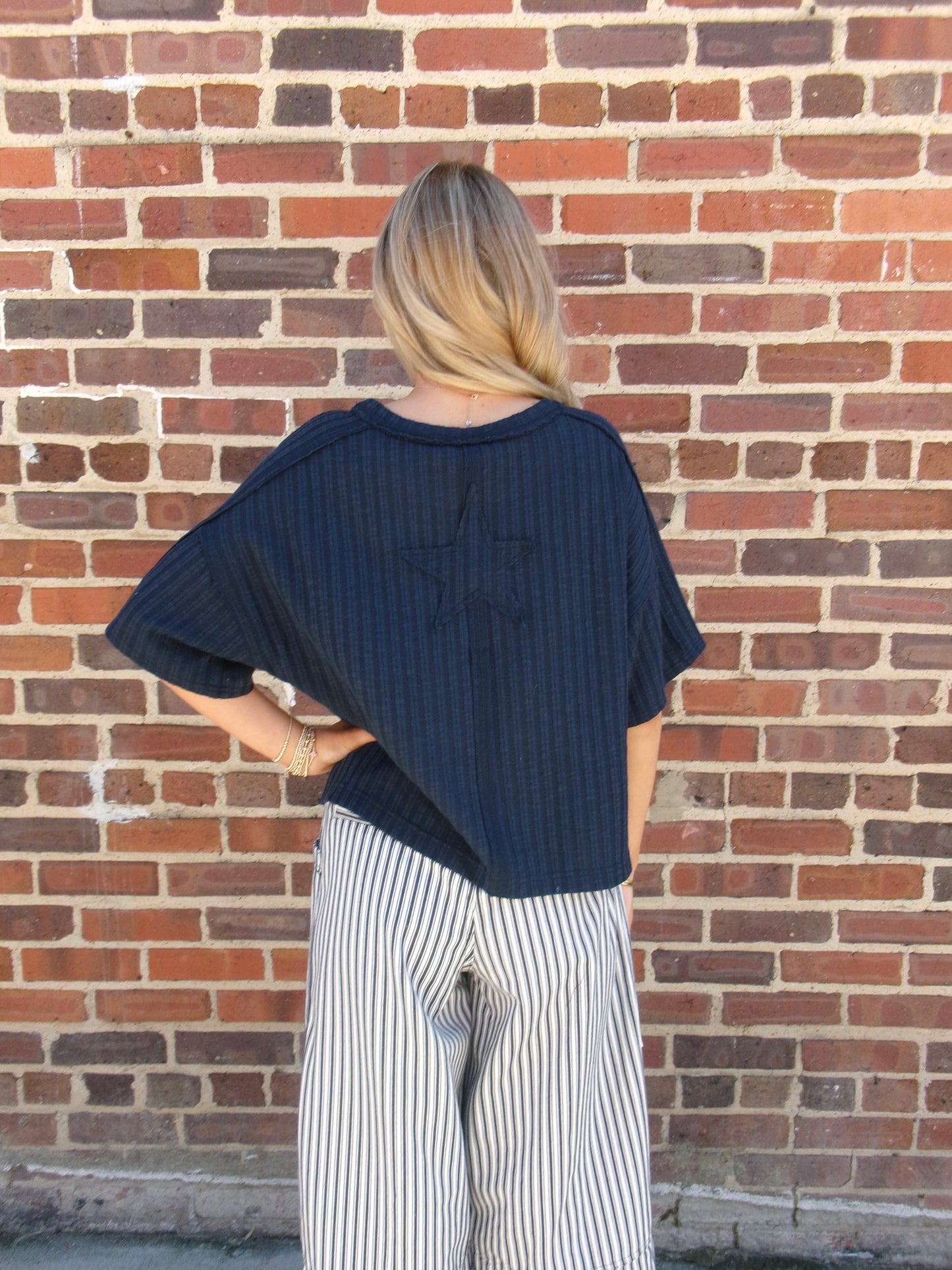 Starline Navy Knit
