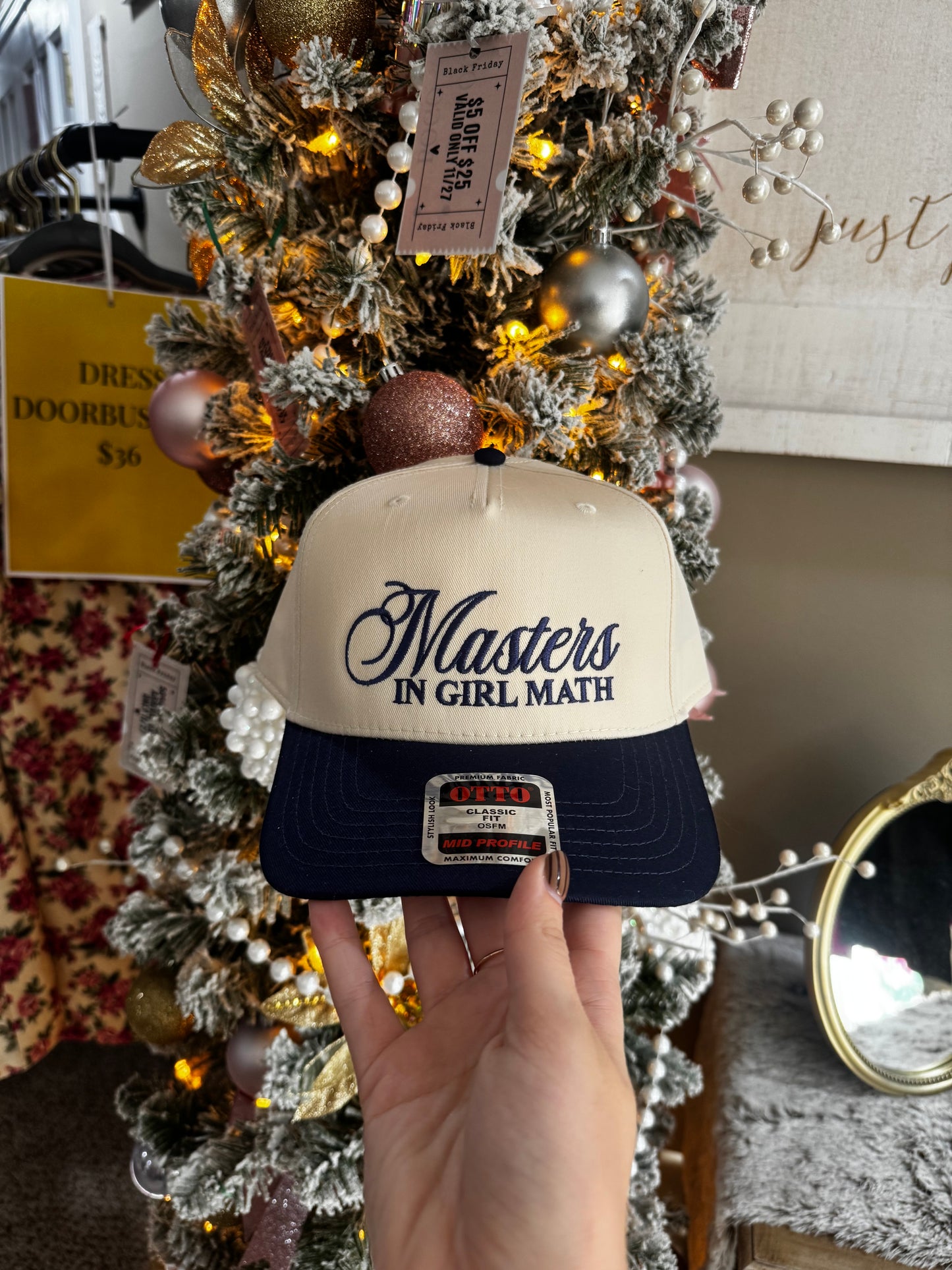 Girl Math Trucker Hat