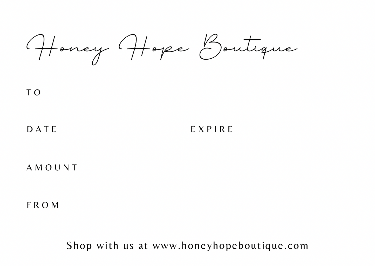 HHB Gift Card