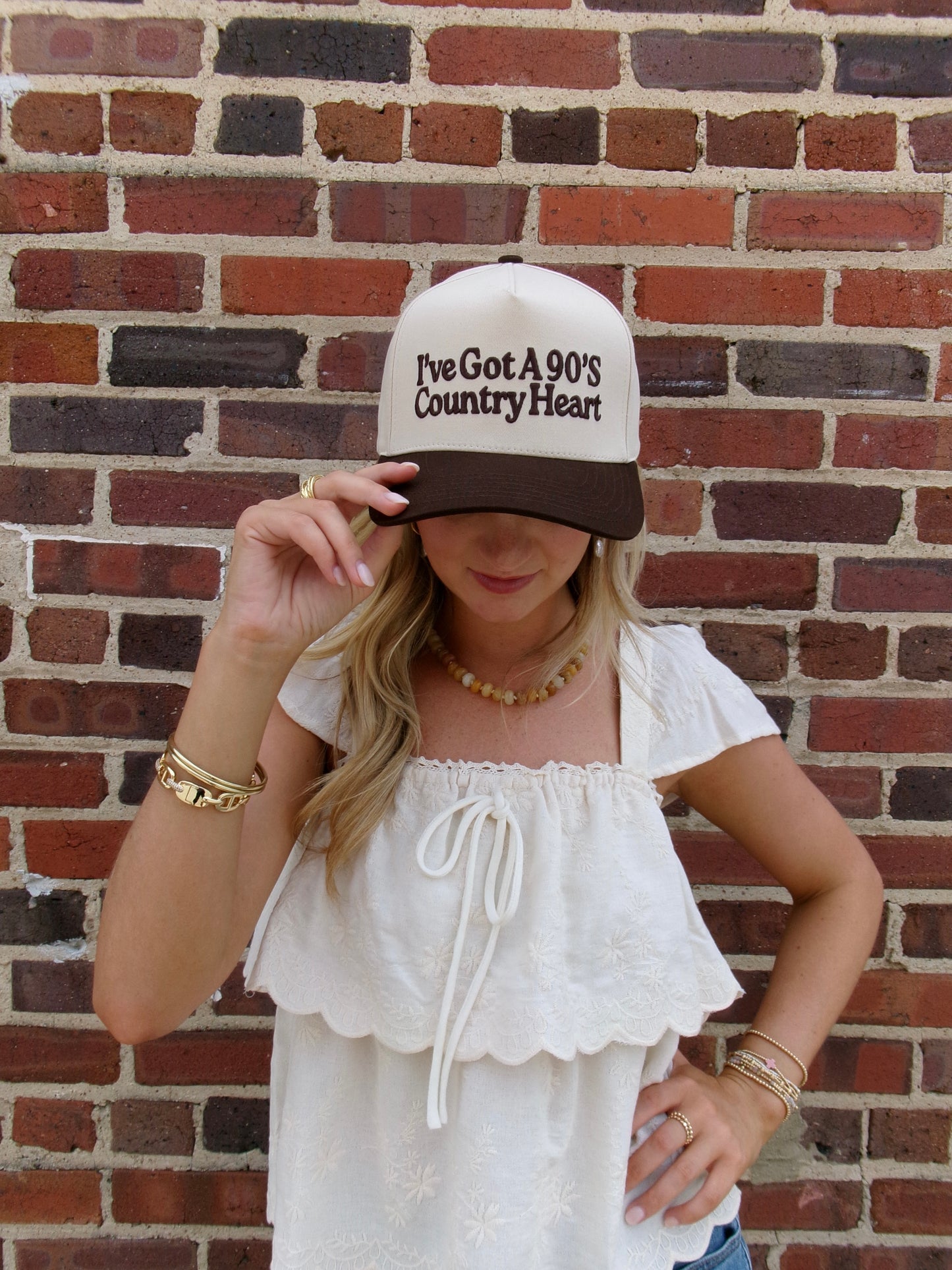90s Country Heart Trucker