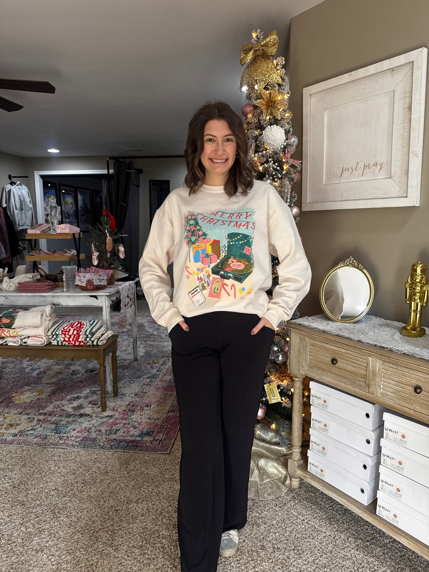 A Vintage Christmas Crewneck