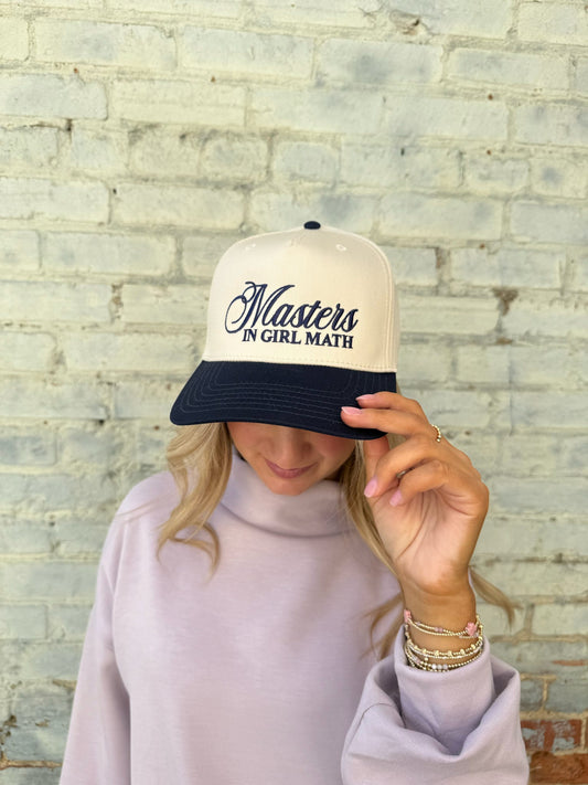 Girl Math Trucker Hat