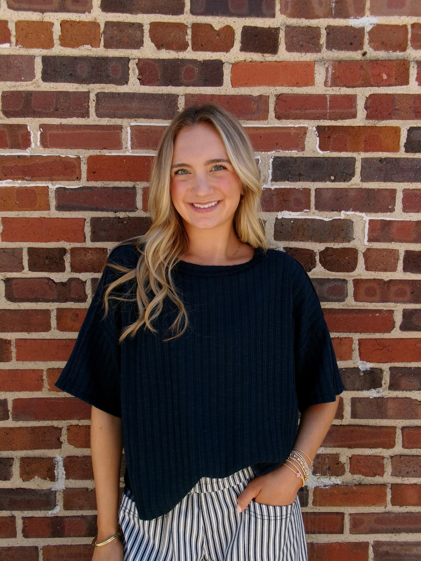 Starline Navy Knit