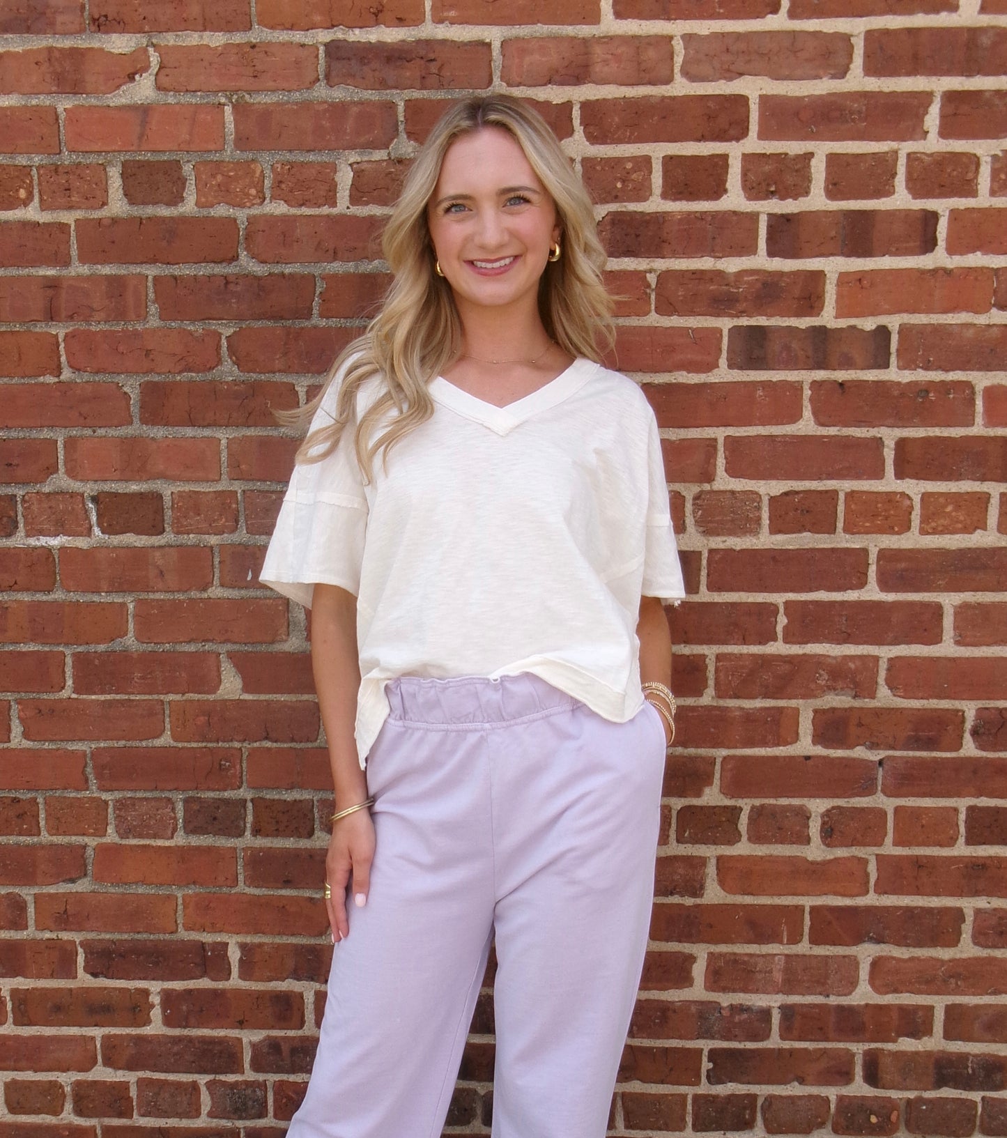 Ollie Oversized V-Neck