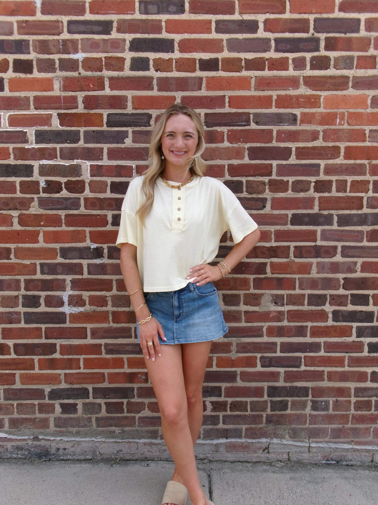 Lemon Sorbet Tee