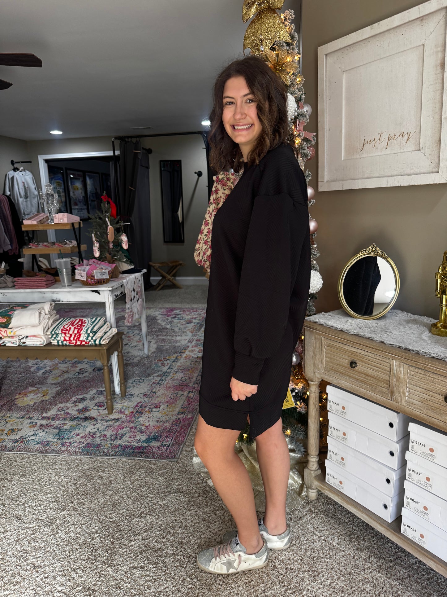Gabby Quilted Dress