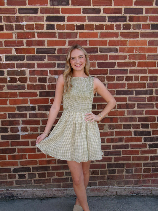 Modern Meadow Mini Dress