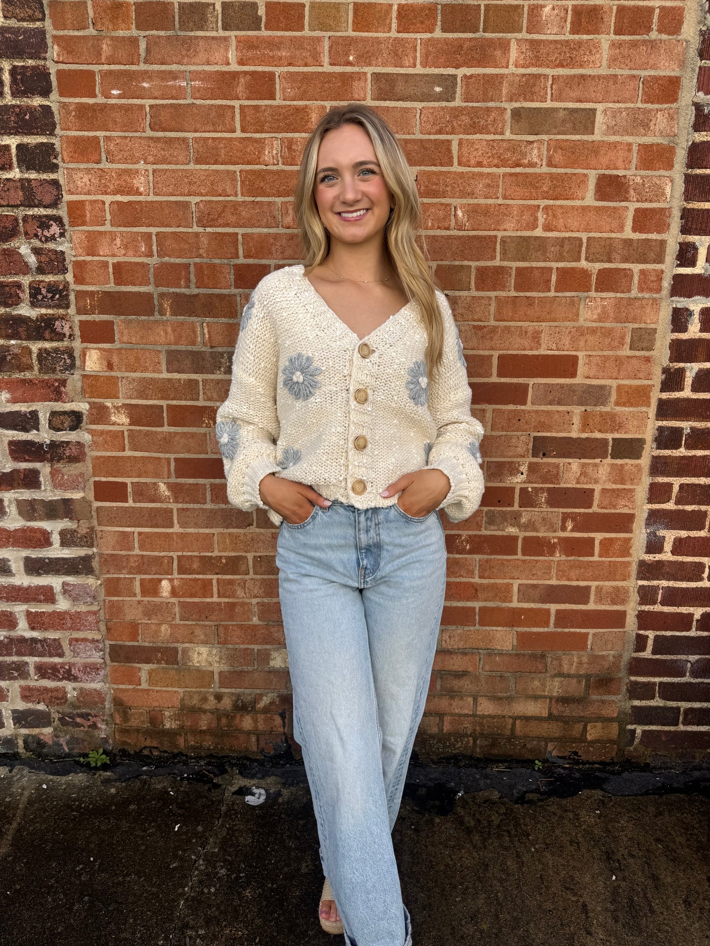 Lavender Bloom Cardigan