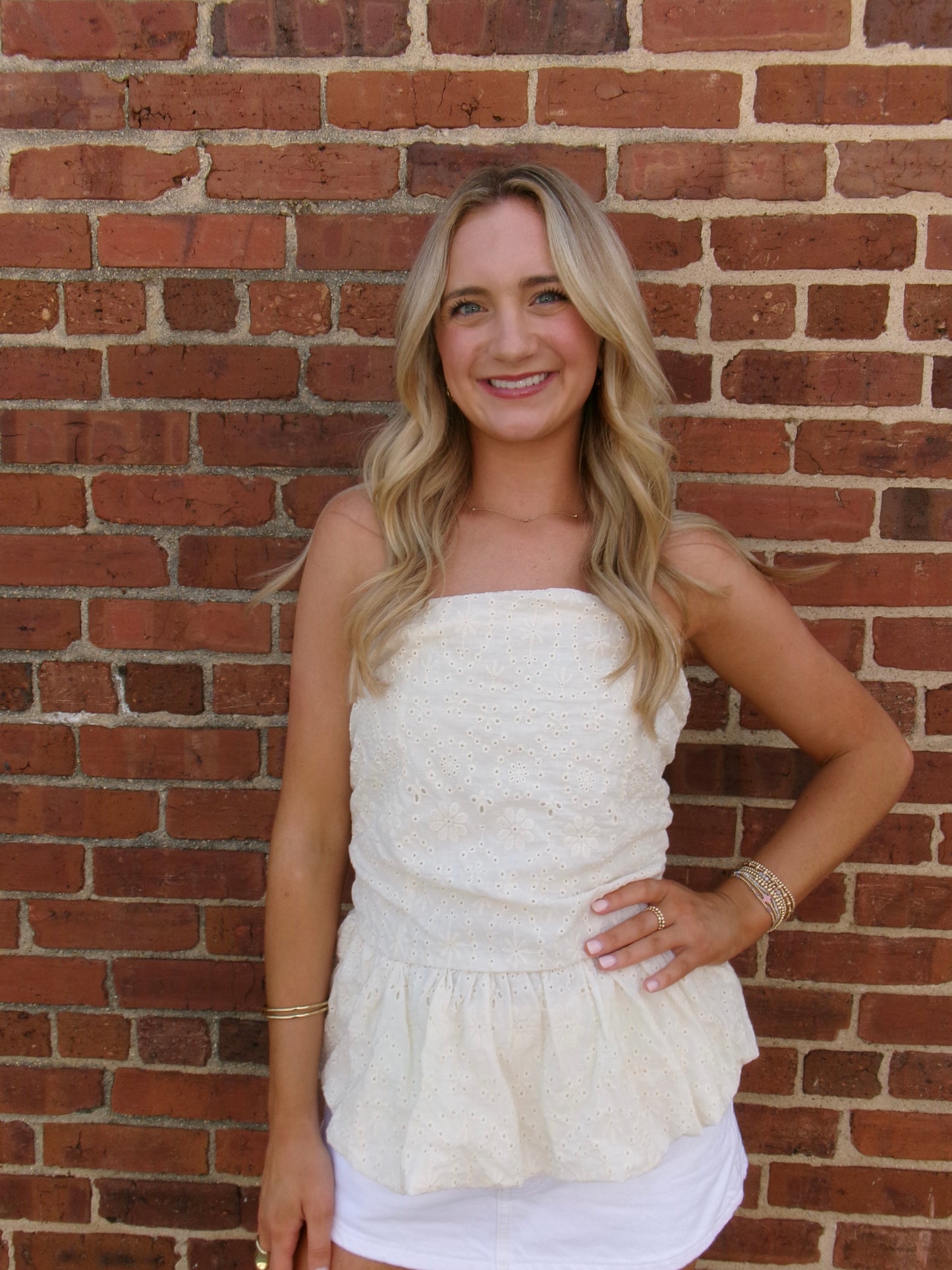 Petal Drift Tube Top