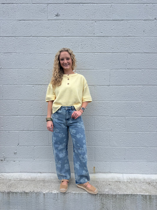 Botanical Blue Denim