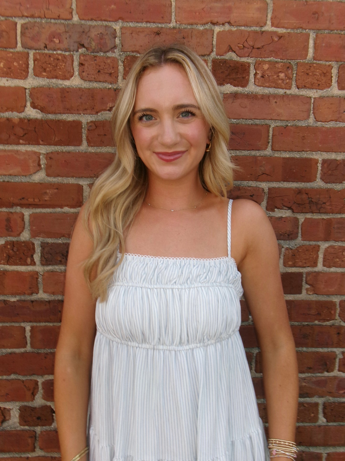 Luna Harbor Tiered Maxi Dress