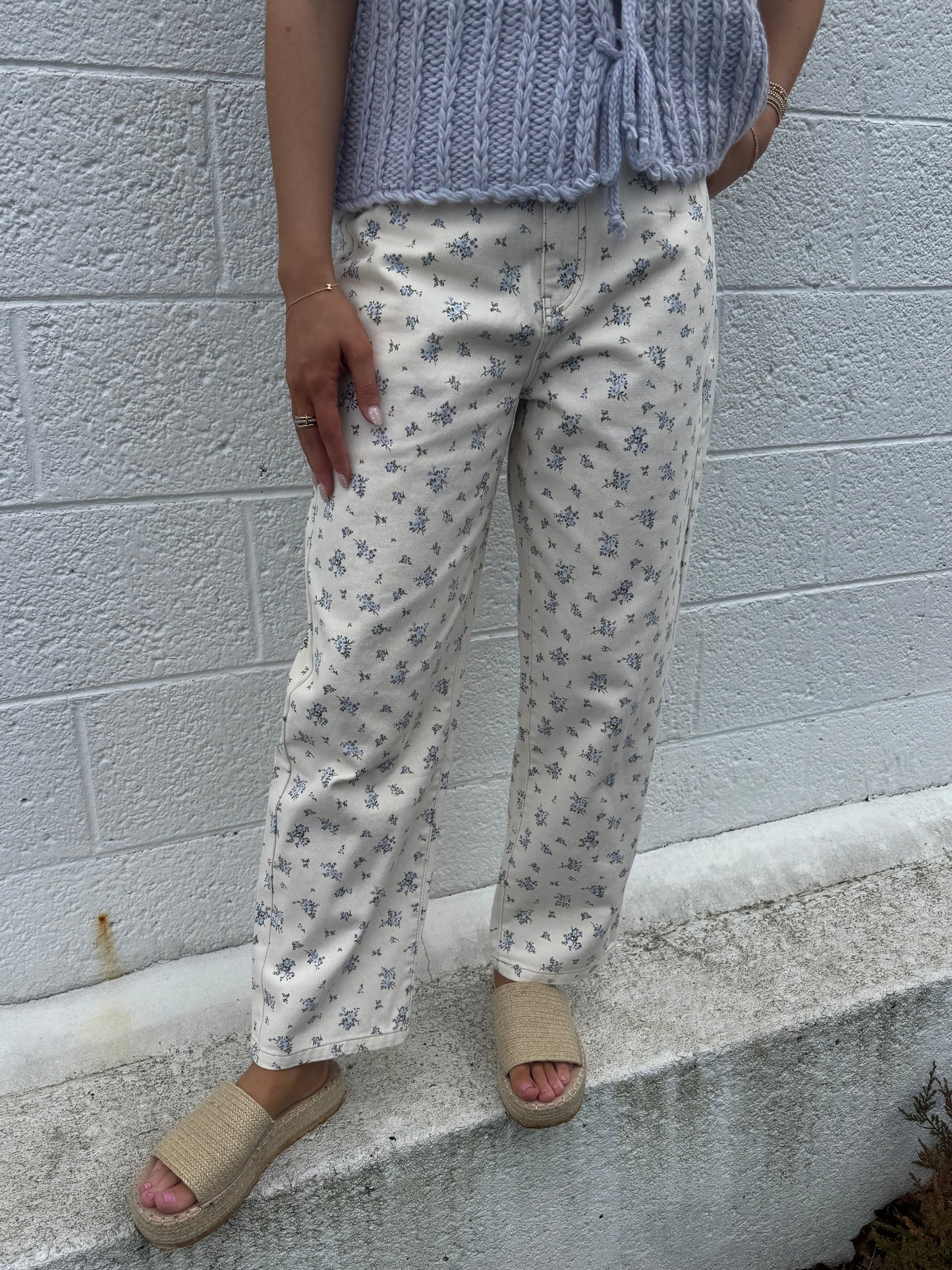 Botanical Blue Denim