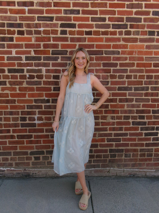 The Blue Skies Midi Dress